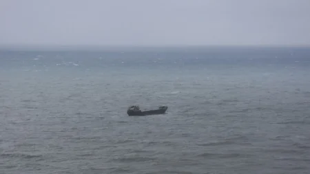 Obalna straža ukrcala se na brod flote iz sjene na jugu Švedske