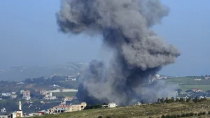 Požar na sjeveru Izraela nakon napada Hezbollahovog drona blizu granice s Libanom