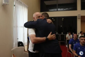 Vico Zeljković posjetio igrače i stručni štab reprezentacije BiH