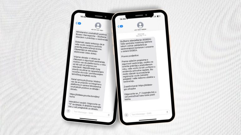 Lažni SMS-ovi u ime IDDEEA-e razotkrivaju rupe u digitalnoj sigurnosti BiH