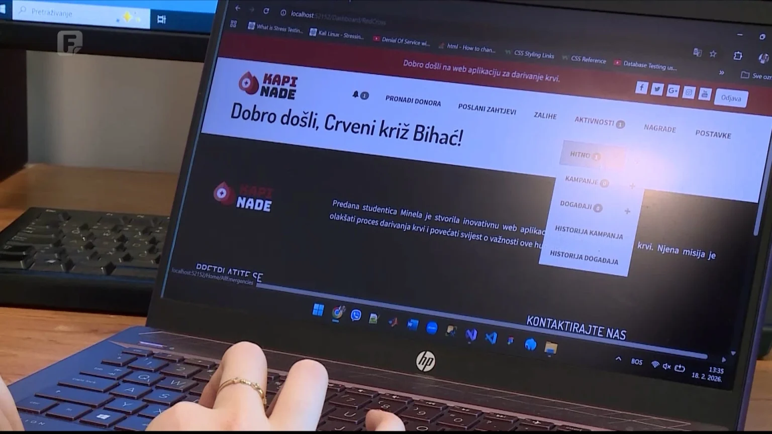 Kapi nade – bihaćka studentica razvila aplikaciju za darivanje krvi