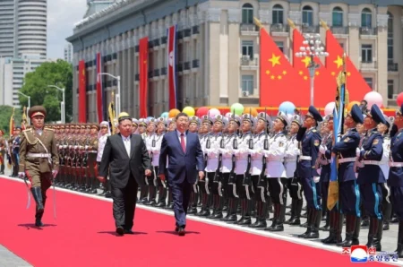 65 godina saveza, trgovinska ovisnost i strateška veza: Xi Jinping uputio zahvalnost Kim Jong Unu za gostoprimstvo tokom posjete 65 godina saveza, trgovinska ovisnost i strateška veza: Xi Jinping uputio zahvalnost Kim Jong Unu za gostoprimstvo tokom posjete