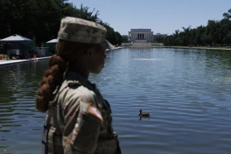 Pet osoba uhapšeno nakon Trumpovih tvrdnji o vandalizmu na reflektirajućem bazenu Lincoln Memoriala Pet osoba uhapšeno nakon Trumpovih tvrdnji o vandalizmu na reflektirajućem bazenu Lincoln Memoriala