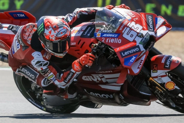 Bagnaia slavio u sprint utrci MotoGP-a za Veliku nagradu Češke Bagnaia slavio u sprint utrci MotoGP-a za Veliku nagradu Češke