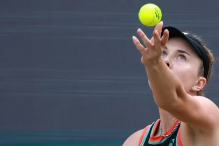 Linda Noskova u finalu turnira u Berlinu Linda Noskova u finalu turnira u Berlinu