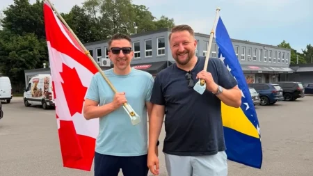 Bh. zastave pored javorovih listova: BBC o tome kako je utakmica postala priča o identitetu, pripadanju i zajedništvu