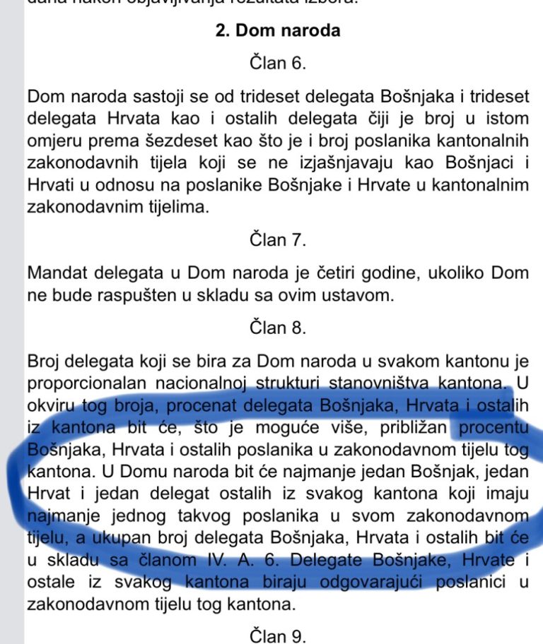 Zahiragić otvoreno – ko bira delegate Hrvate: Raspudić krenuo na Predsjedništvo pa izgubio Dom naroda
