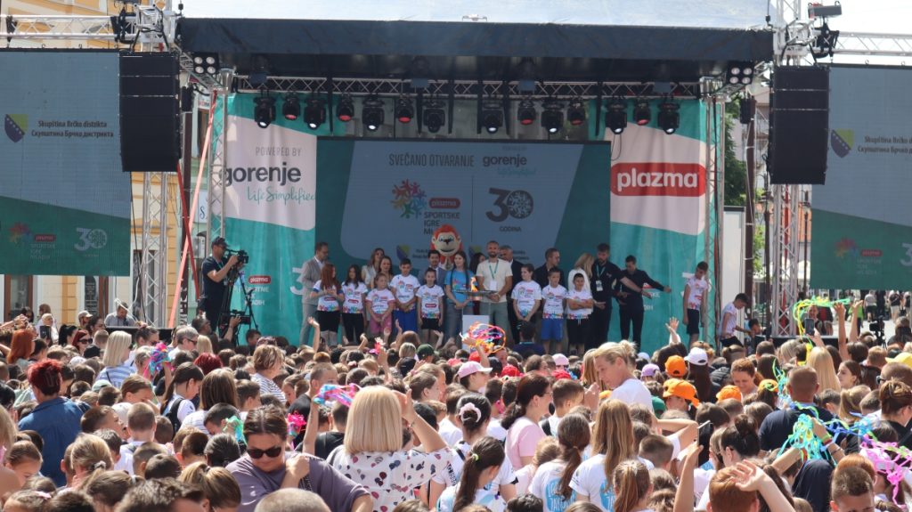 Simboličnim paljenjem olimpijskog plamena, otvorena 16. sezona Sportskih igara mladih u BiH