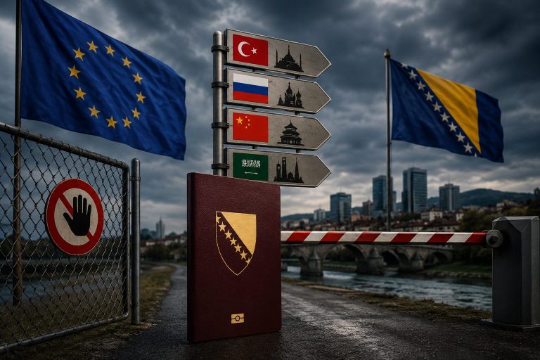 Raste pritisak na BiH da uskladi viznu politiku sa Briselom Raste pritisak na BiH da uskladi viznu politiku sa Briselom
