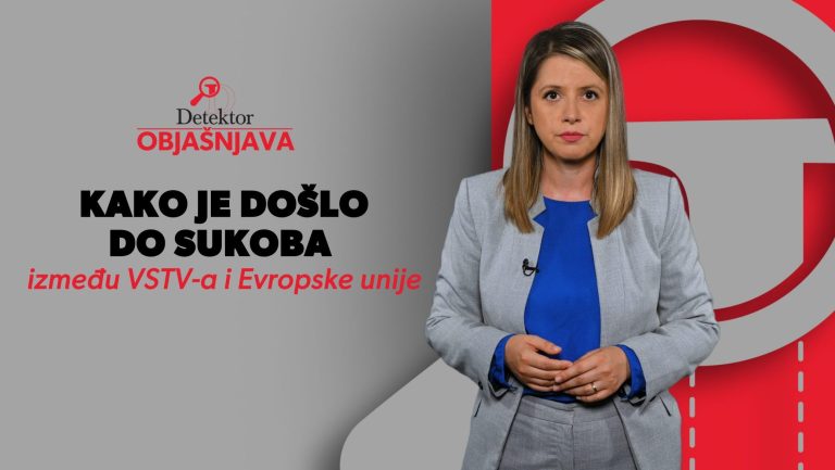 Detektor objašnjava: Kako je došlo do sukoba između VSTV i Evropske unije
