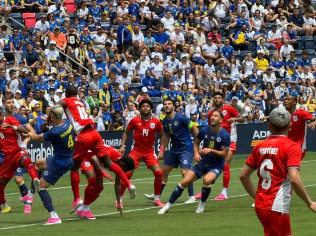 Bosna i Hercegovina vodi 1:0, strijelac Nikola Katić! Bosna i Hercegovina vodi 1:0, strijelac Nikola Katić!