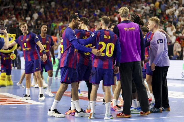 Rukometaši Barcelone osvojili titulu klupskog prvaka Evrope Rukometaši Barcelone osvojili titulu klupskog prvaka Evrope