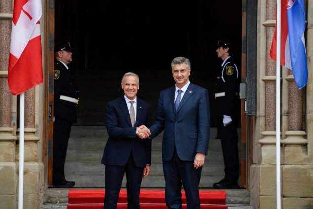Plenković se u Ottawi sastao s Carneyjem: Kanada važan i pouzdan transatlantski partner Hrvatske Plenković se u Ottawi sastao s Carneyjem: Kanada važan i pouzdan transatlantski partner Hrvatske
