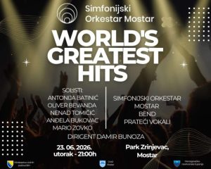 Odgođen koncert u mostarskom gradskom parku Worlds Greatest Hits