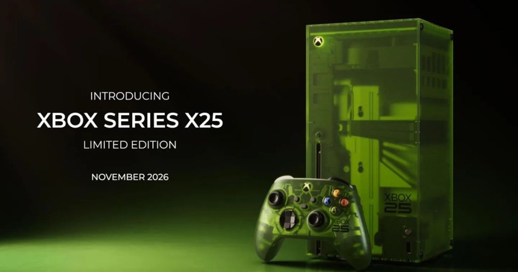 Microsoft predstavio prozirno zeleni Xbox Series X za 25. rođendan konzole