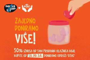 Mostar Summer Fest dio prihoda od ulaznica donira Udruzi Otac