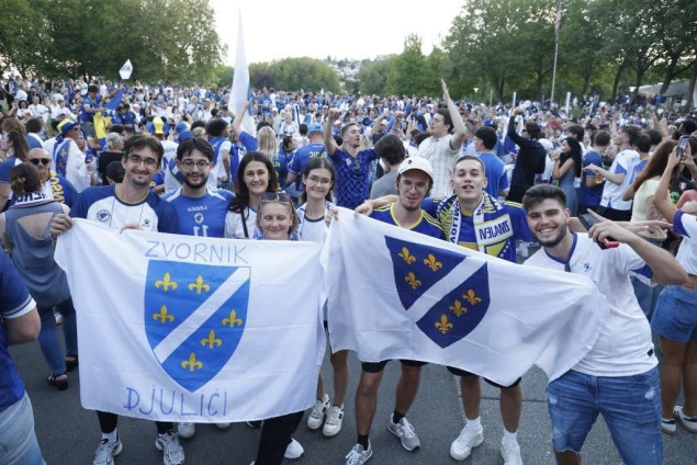 Navijači Bosne i Hercegovine su spremni, preko 40.000 će ih biti na stadionu