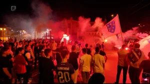 Veliko slavlje u Novom Pazaru nakon trijumfa reprezentacije BiH