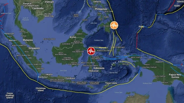 Zemljotres jačine 6,7 stepeni pogodio indonezijski Sulawesi, nema upozorenja na cunami Zemljotres jačine 6,7 stepeni pogodio indonezijski Sulawesi, nema upozorenja na cunami