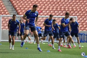 Bh. reprezentativci odradili trening u odličnoj atmosferi