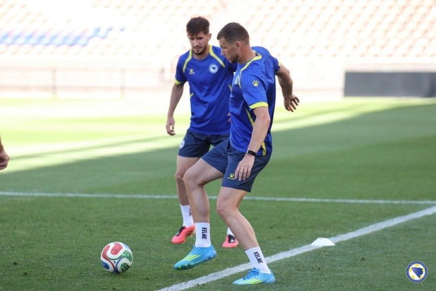 Odrađen službeni trening reprezentacije BiH pred Švicarsku