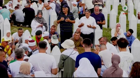 Istina mora biti sačuvana: Zvaničnici širom svijeta odali počast žrtvama genocida u Srebrenici Istina mora biti sačuvana: Zvaničnici širom svijeta odali počast žrtvama genocida u Srebrenici