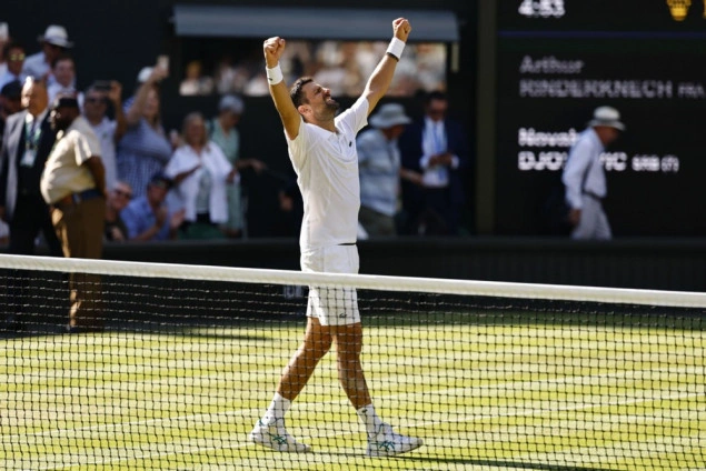 Đoković u osmini finala Wimbledona Đoković u osmini finala Wimbledona