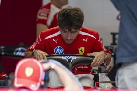Leclerc najbrži na prvom treningu u Mađarskoj, završio u garaži nakon kvara bolida Leclerc najbrži na prvom treningu u Mađarskoj, završio u garaži nakon kvara bolida