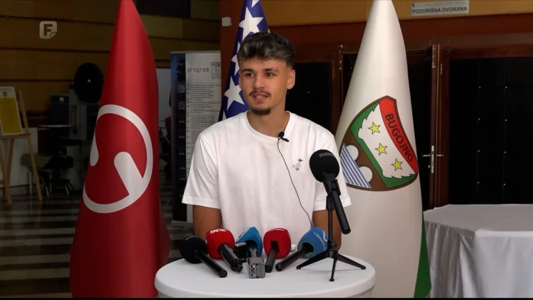 Veliki doček u Bugojnu za jednu od najvećih mladih zvijezda evropskog fudbala
