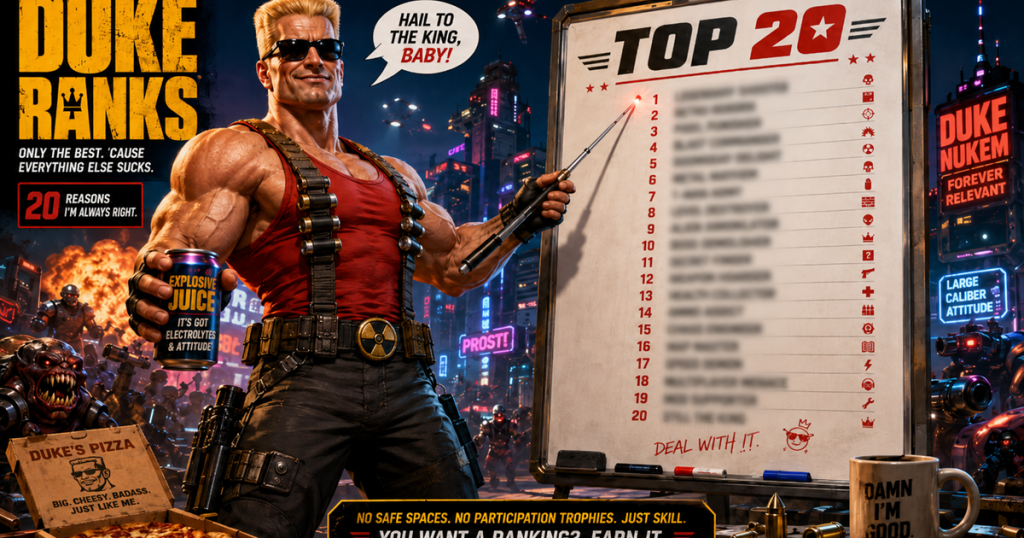 30 godina Duke Nukema: lista boomer shootera