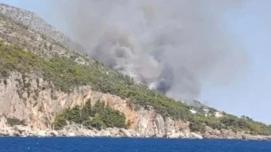 Izbio veliki požar na Hvaru: Vatrogascima pomažu i dva kanadera