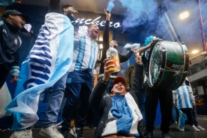 Argentinci uz 26-metarski spomenik Messiju slavili plasman u finale SP-a
