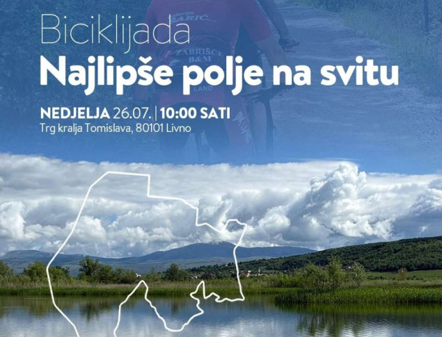 Prva biciklijada kroz Najlipše polje na svitu otkriva prirodne atrakcije Livna Prva biciklijada kroz Najlipše polje na svitu otkriva prirodne atrakcije Livna