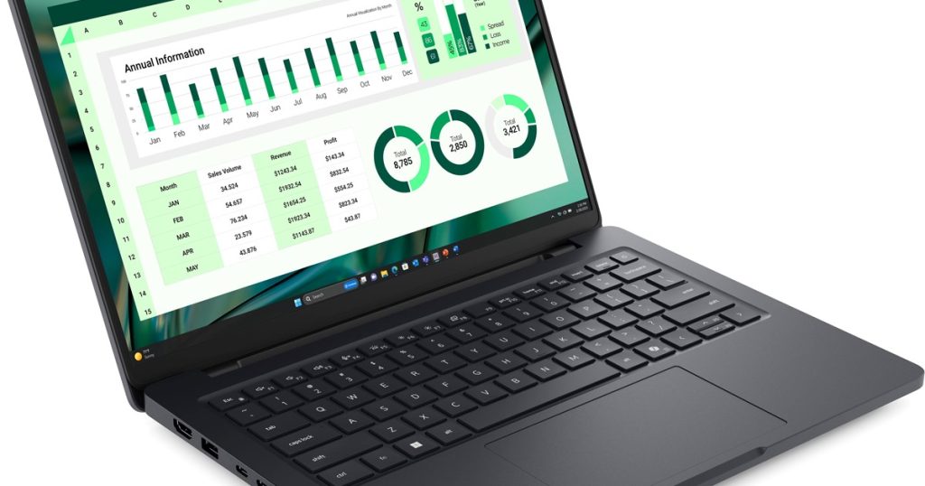 Dell Pro Max 14 poslovni je laptop s Intelovim Core Ultra 7 255H procesorom i mnoštvom konektora