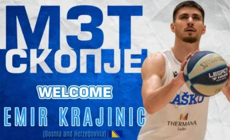 Bh. košarkaš Emir Krajinić potpisao za MZT Skoplje
