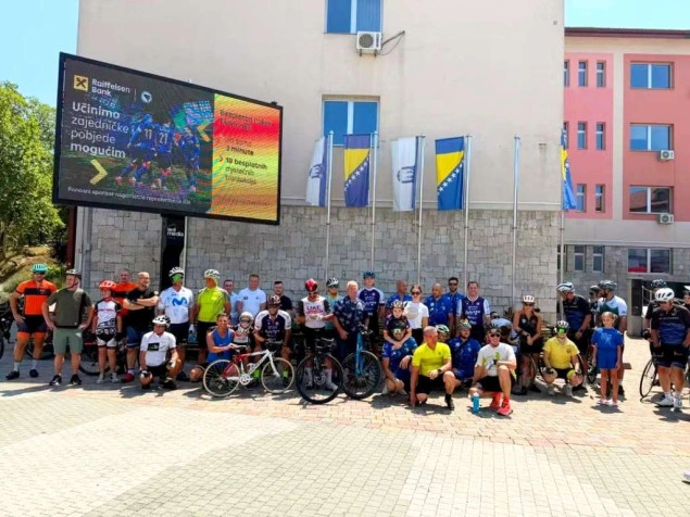Iz Bihaća krenuo 6. biciklistički maraton do Kamičana u znak sjećanja na žrtve Prijedora Iz Bihaća krenuo 6. biciklistički maraton do Kamičana u znak sjećanja na žrtve Prijedora