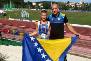 Jasmina Nuspahić briljirala u Novom Mestu i postavila novi rekord Atletskog kluba Bihać