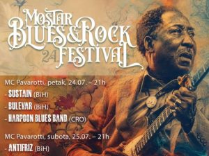 Besplatan ulaz na 24. izdanje Mostar Blues & Rock Festivala