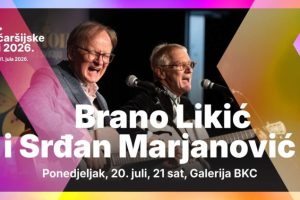 Zajedno koncert Brane lIkića i Srđana Marjanovića u BKC-u