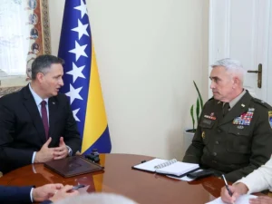 Bećirović s novim komandantom NATO štaba: Članstvo BiH u NATO-u zajednički interes BiH i Alijanse