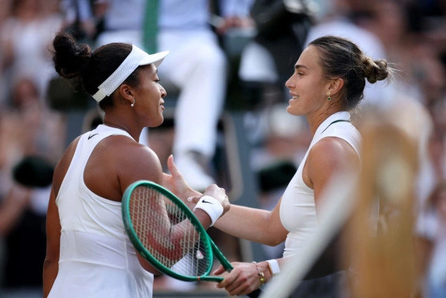 Osaka savladala Sabalenku i eliminisala je sa Wimbledona Osaka savladala Sabalenku i eliminisala je sa Wimbledona