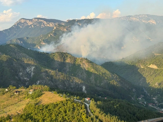 Požar kod Konjica zahvatio stambene i pomoćne objekte, zatražena međunarodna pomoć Požar kod Konjica zahvatio stambene i pomoćne objekte, zatražena međunarodna pomoć
