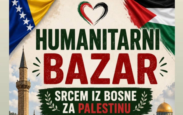 Palestinska zajednica u BiH najavila za subotu humanitarni bazar u Sarajevu