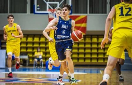 U-16 reprezentacija BiH upisala poraz protiv Švedske