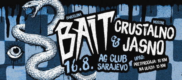 BAIT iz Barcelone i mostarski Crustalno Jasno nastupaju u Sarajevu tokom SFF-a