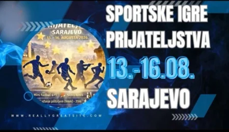 Sarajevo domaćin Sportskih igara prijateljstva; stižu učesnici iz BiH i Evrope