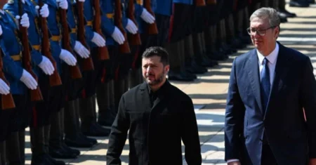 Vučić nakon sastanka sa Zelenskim: Srbija podržava teritorijalni integritet Ukrajine bez ikakvog ali Vučić nakon sastanka sa Zelenskim: Srbija podržava teritorijalni integritet Ukrajine bez ikakvog ali