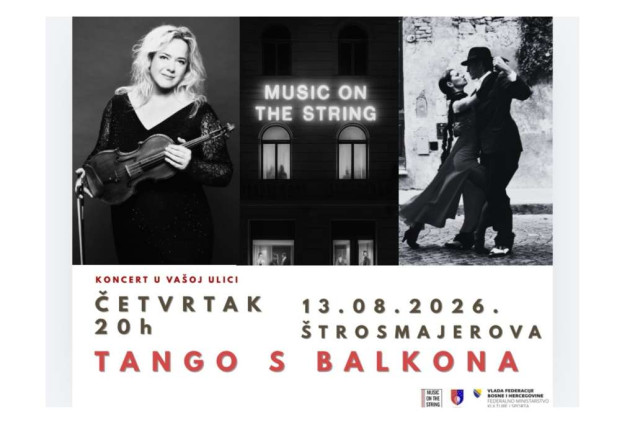 Tango s balkona – Štrosmajerova 13. augusta u ritmu muzike za ples
