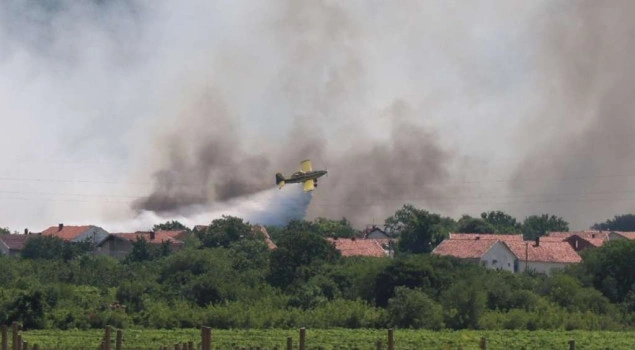 Lokaliziran požar u Hamzićima u Čitluku