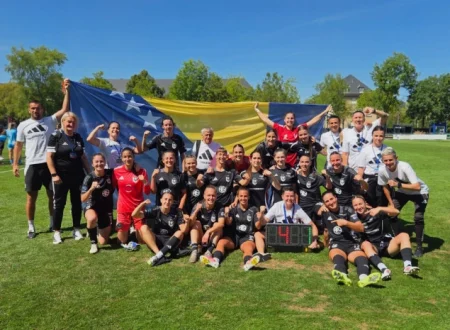 SFK 2000 Sarajevo slavio u Luksemburgu i izborio plasman u UEFA Womens Europa Cup